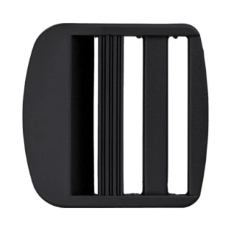 Kunststof schuifgesp zwart van UNION KNOPF 57379