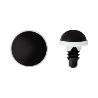 Veiligheidsoogjes zwart 6 - 12mm van UNION KNOPF 453257