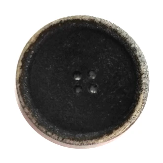 Houten knoop zwart van RESTYLE 007.84337