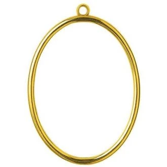 Kunststoflijst ovaal goudkleurig van VERACHTERT PN-0009474