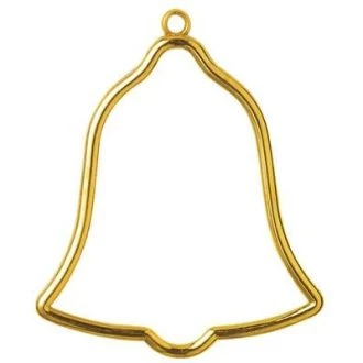 Kunststoflijst klok goudkleurig van VERACHTERT PN-0009472