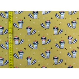 Wasbeer stof 100% katoen 150cm breed van VERACHTERT PN-0173136