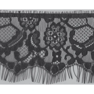 Zwart kanten band 90mm 270cm van VERACHTERT PN-0168028