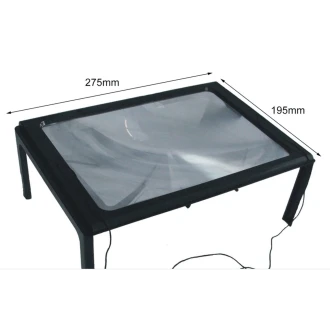 Opvouwbare vergrootglas A4