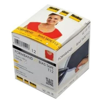 Formband strijkbaar stabilisatieband 12mm wit van VLIESELINE 025.235310