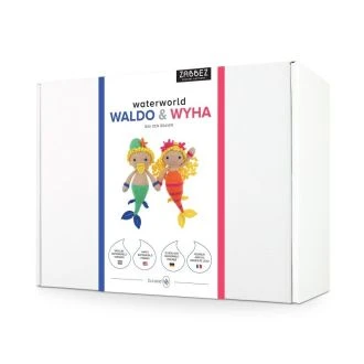Haakpakket mermaids Waldo & Wyha van Zabbez 014.205