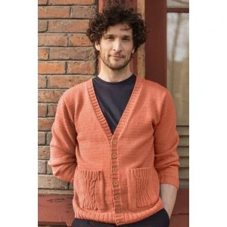 Woolly pattern 11025 herenvest breipatroon DMC 056.11.15789