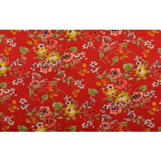 Katoenen stof met bloemetjesprint 150cm breed van WOUTERS 8029