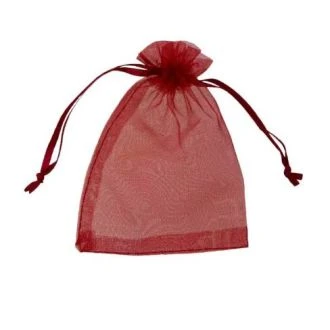 Organza Zakjes (8 x 12 cm) Wine Red van DB P123