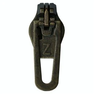 Ritssluiting 5A brons voor deelbare plasttic blokjesritsen van ZlideOn 081.10517