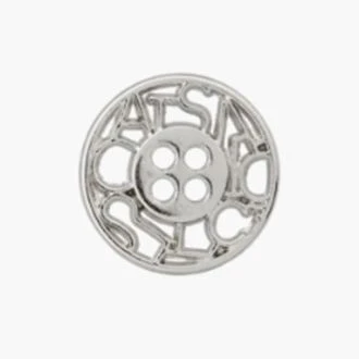 Metalen knoop 12mm van UNION KNOPF 0454279 012