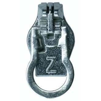 Ritssluiting 10A zilver voor deelbare metaal of kunststof ritsen van ZlideOn 081.10703