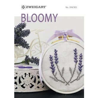 StickIdeen Bloomy 104-302 van ZWEIGART PN-0182540