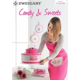 Candy & Sweets borduur patronen boek 104/289 van ZWEIGART 
