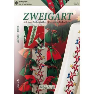 StickIdeen Advent borduurpatonenboek 103-127 van ZWEIGART PN-0182439
