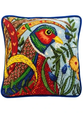 Linda Hoskin - Pheasant voorbedrukt borduurpakket STITCHCOMPANY BT-TLH02