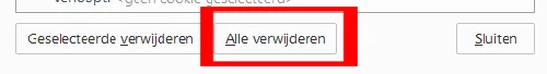 Firefox alle verwijderen Firefox alle verwijderen