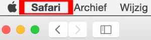 Safari instellingen Safari instellingen