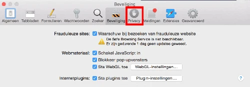 Safari privacy kiezen Safari privacy kiezen