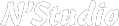 Logo Nstudio wit